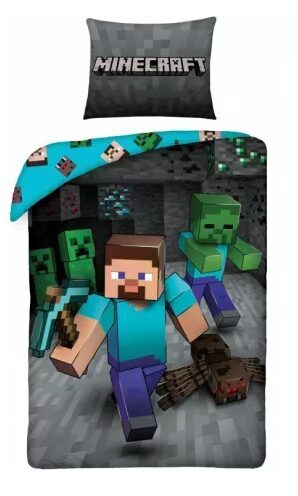 Minecraft gultas veļas komplekts 140x200 Miner